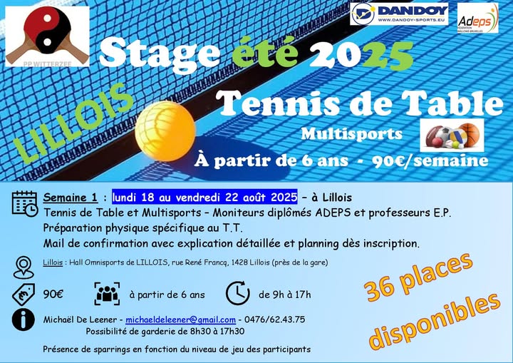 Stage été 25